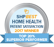 SHP Best Home Health Award Icon