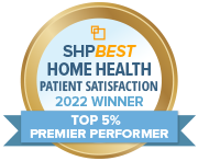 2022 SHP Best Home Health Award Icon